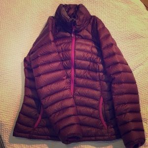 Prana down puffy jacket